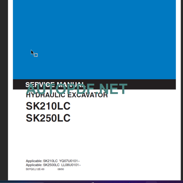 SK250LC Service Manual