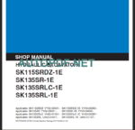 SK135SRL-1E-SK135SRLC-1E-SK135SR-1E SHOP MANUAL