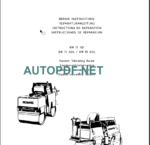 BW 75 AD-ADL INSTRUCTION FOR REPAIR