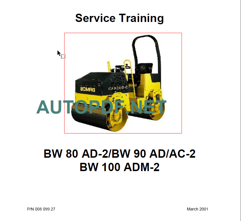 BW 100 ADM-2 Service Training