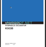 K903B SHOP MANUAL