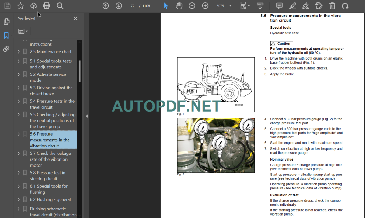 BW 213 DH-4 PDH-4 Service Manual