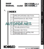 SK135SRLC-3 SHOP MANUAL