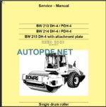 BW 214 DH-4 PDH-4 Service Manual