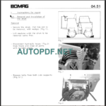 BW 90 ADL INSTRUCTION FOR REPAIR