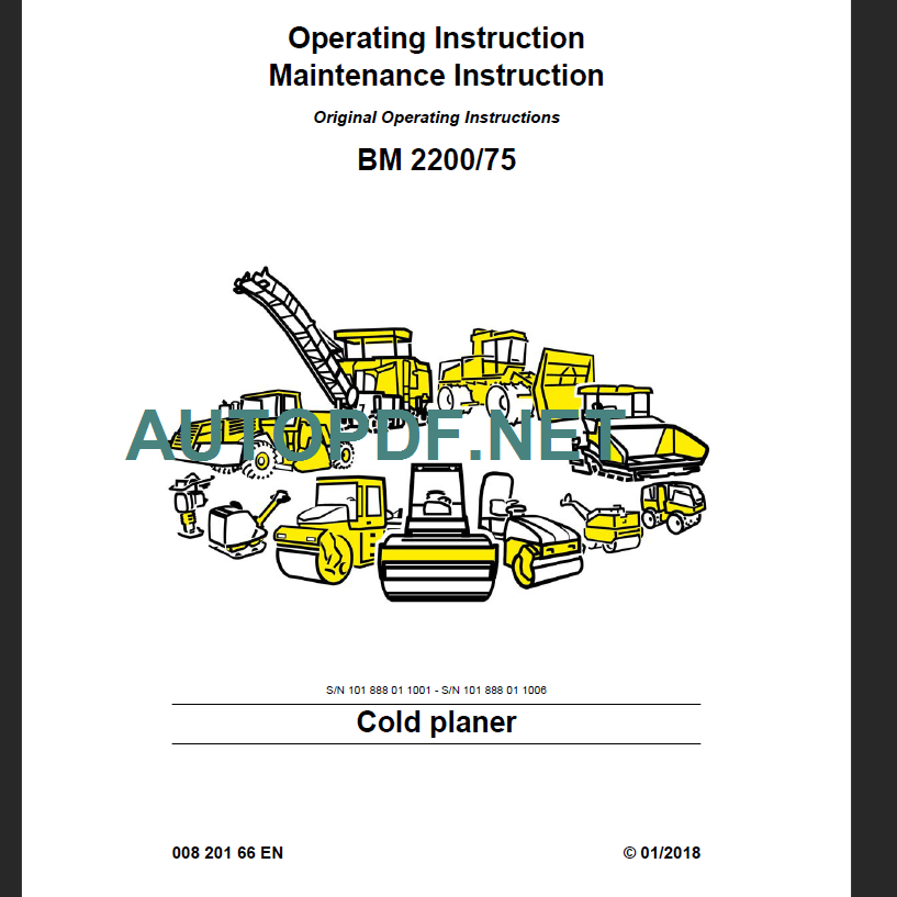 BM 1000-1200-1300 30-2 (PB) Service Training