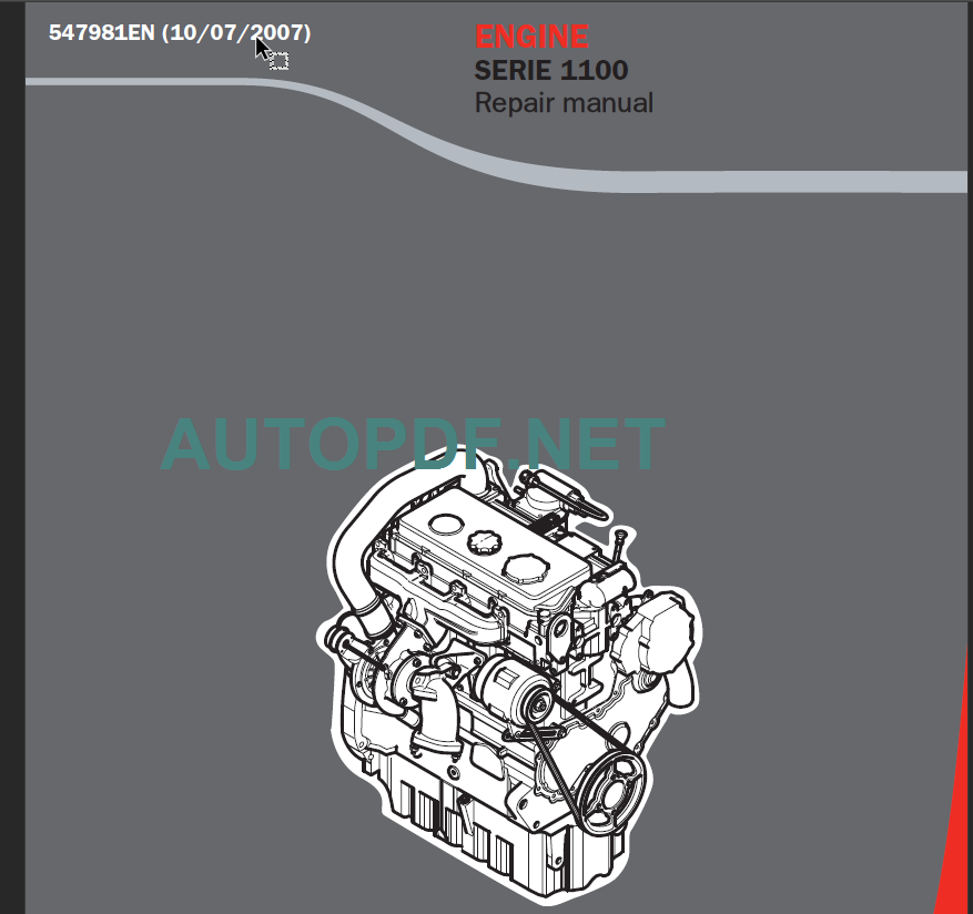 Serie 1100 Repair Manual