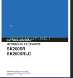 SK200SR-SK200SRLC Service Manual