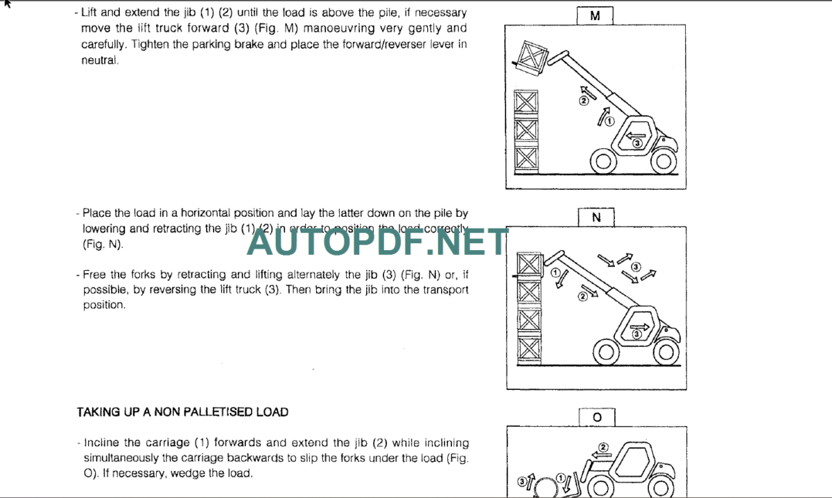 TMT 315 OPERATOR SERVICE MANUAL