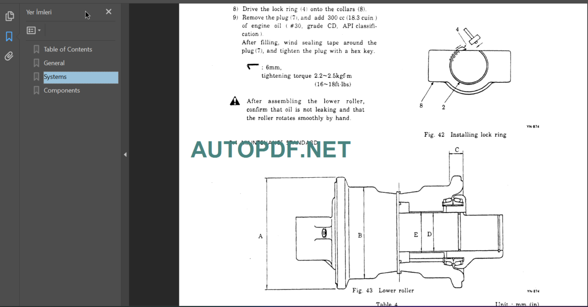 SK200 IV-SK200LC IV SHOP MANUAL