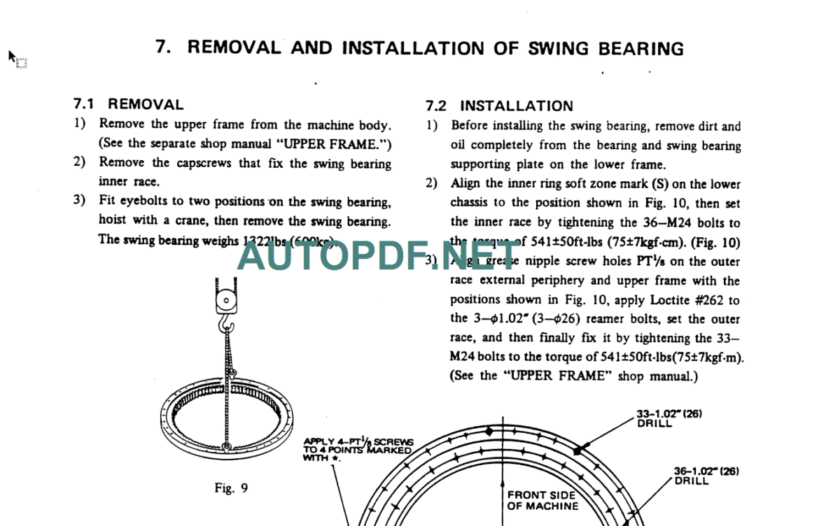 MD400LC SERVICE MANUAL