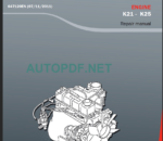 K21 - K25 Repair Manual