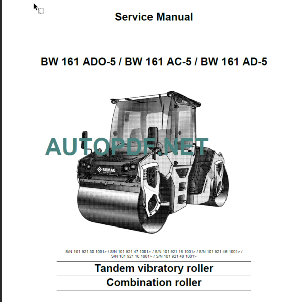 BW 161 AC-5 Service Manual