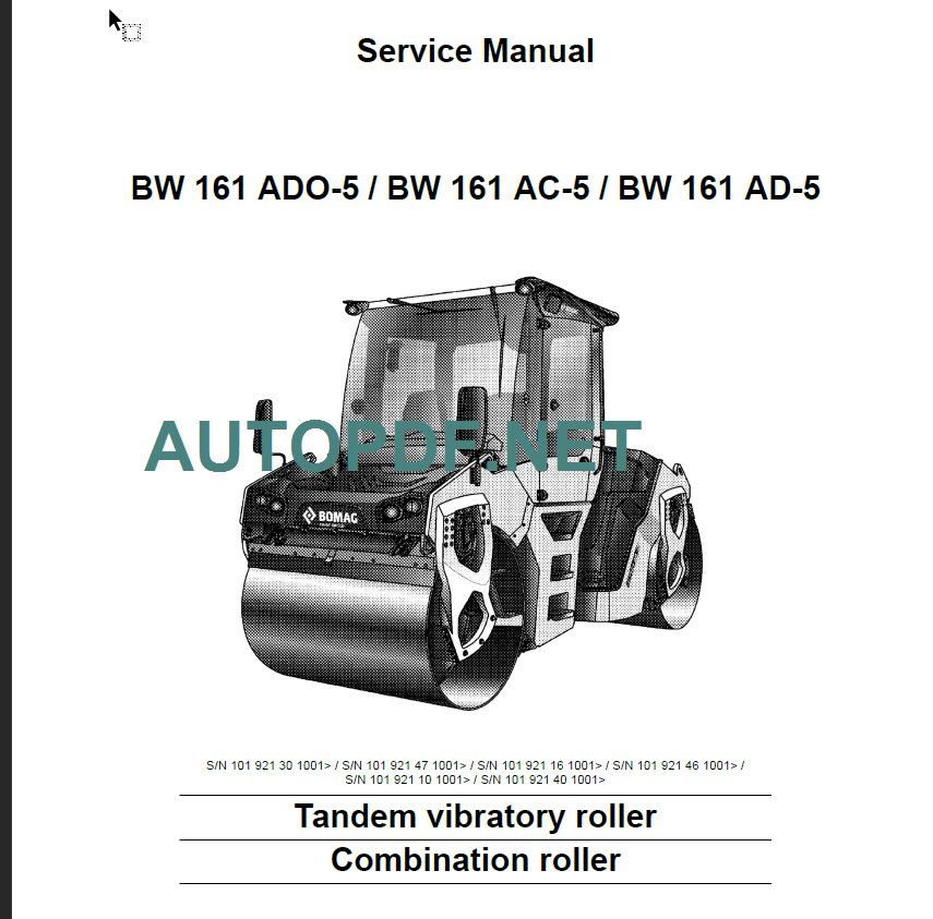 BW 161 AC-5 Service Manual