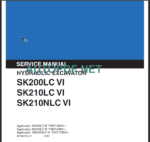 SK200LC VI SERVICE MANUAL