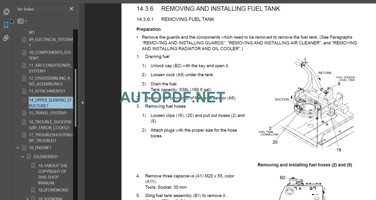 SK500XDLC-10 SHOP MANUAL