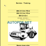 BW 211 D-4 PD-4 Service Training