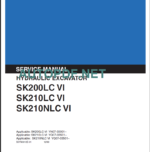 SK210LC VI-SK210NLC VI SERVICE MANUAL