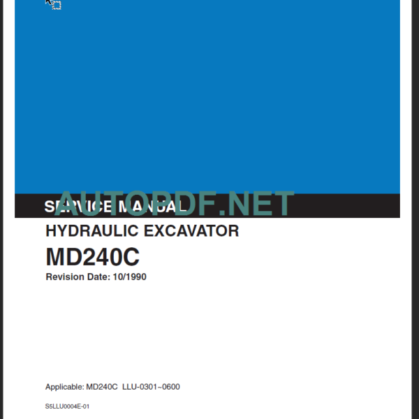 MD240C SERVICE MANUAL