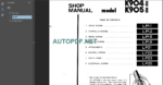 K905-II SHOP MANUAL