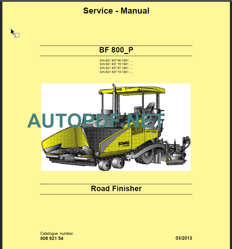 BF 800_P Service Manual