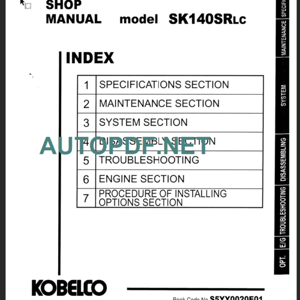 SK140SRLC SHOP MANUAL