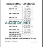 SK200_SK520-10 Service Manual HandBook OPT