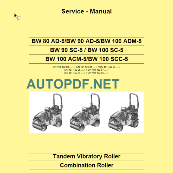 BW 90 AD-5 Service Manual