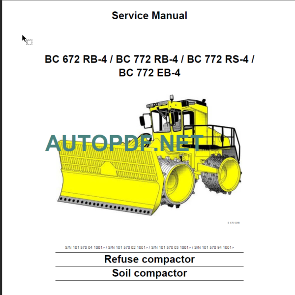 BC 772 EB-4 Service Manual