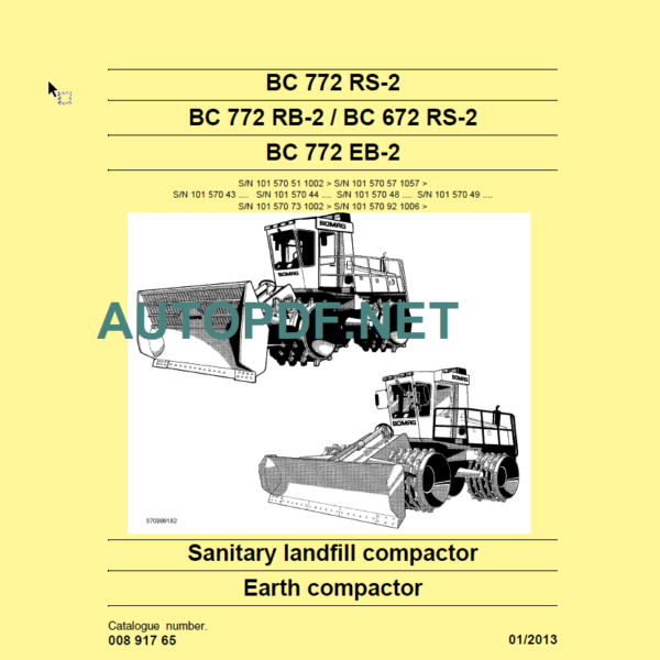 BC 772 RS RB EB-2 Service Manual