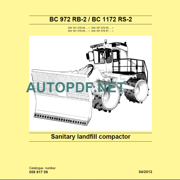 BC 972 RB-2 Service Manual