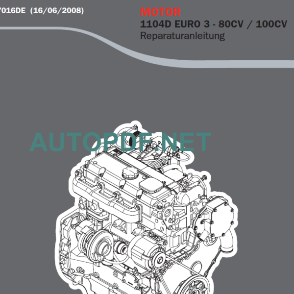 1104D Euro 3 -80CV-100CV Repair Manual