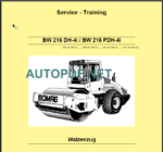 BW 216 PDH-4i Service Training