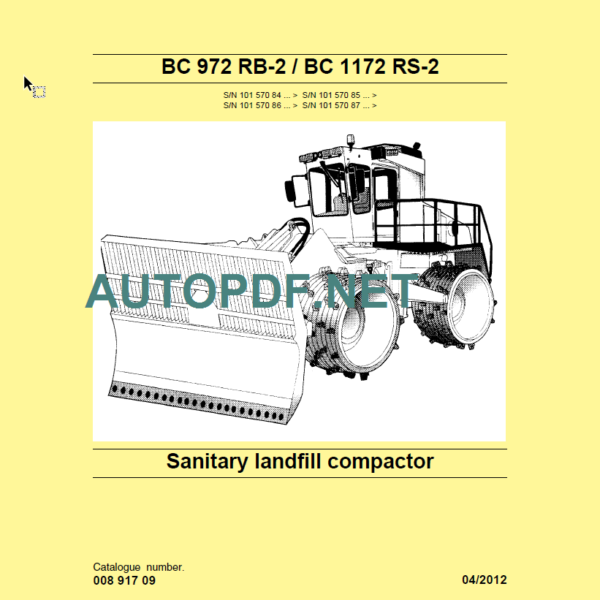 BC 1172 RS-2 Service Manual