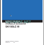 SK150LC III Service Manual