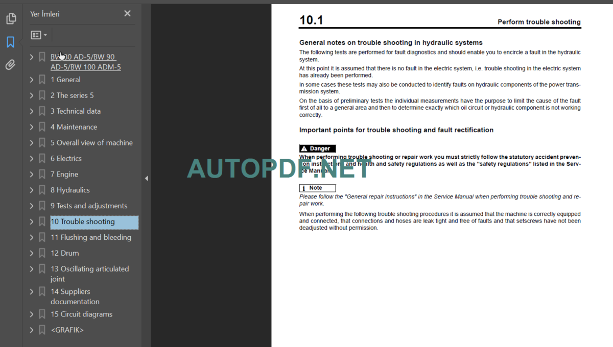 BW 90 AD-5 Service Manual