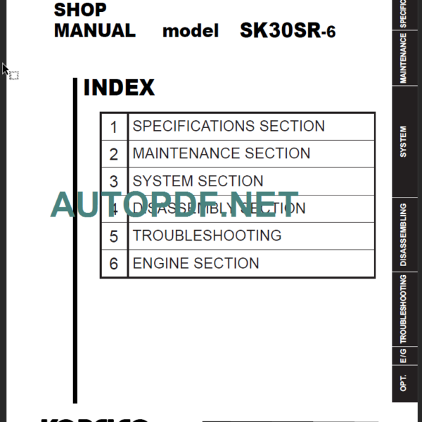 SK28SR_SK30SR_SK35SR-6 Shop Manual