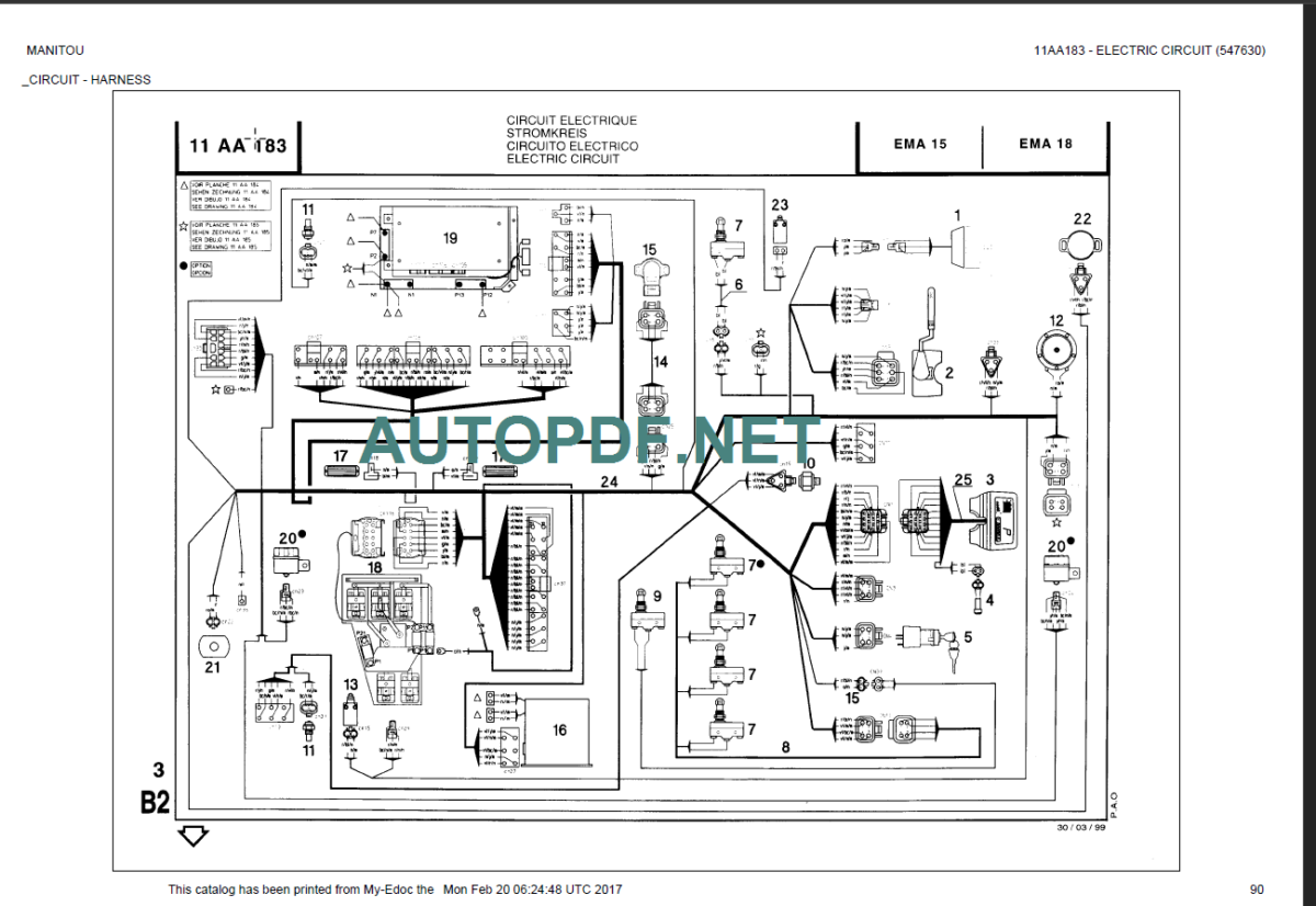 EMA18 PARTS CATALOGUE