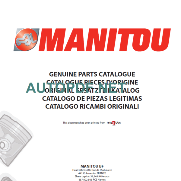 M-X 30-4 S3E3 PARTS CATALOGUE