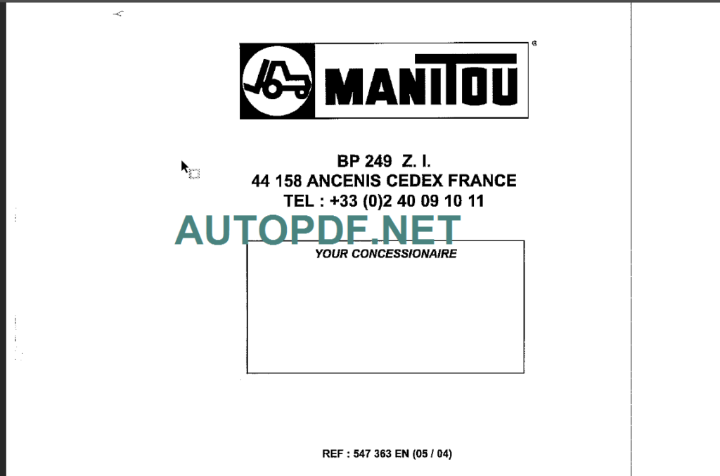 120 AETJ Repair Manual