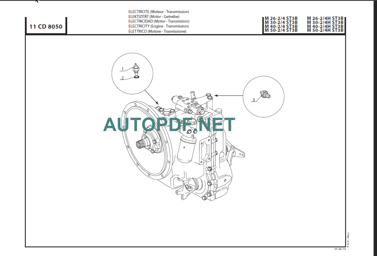 M 40-2 4 + H ST3B PARTS CATALOGUE