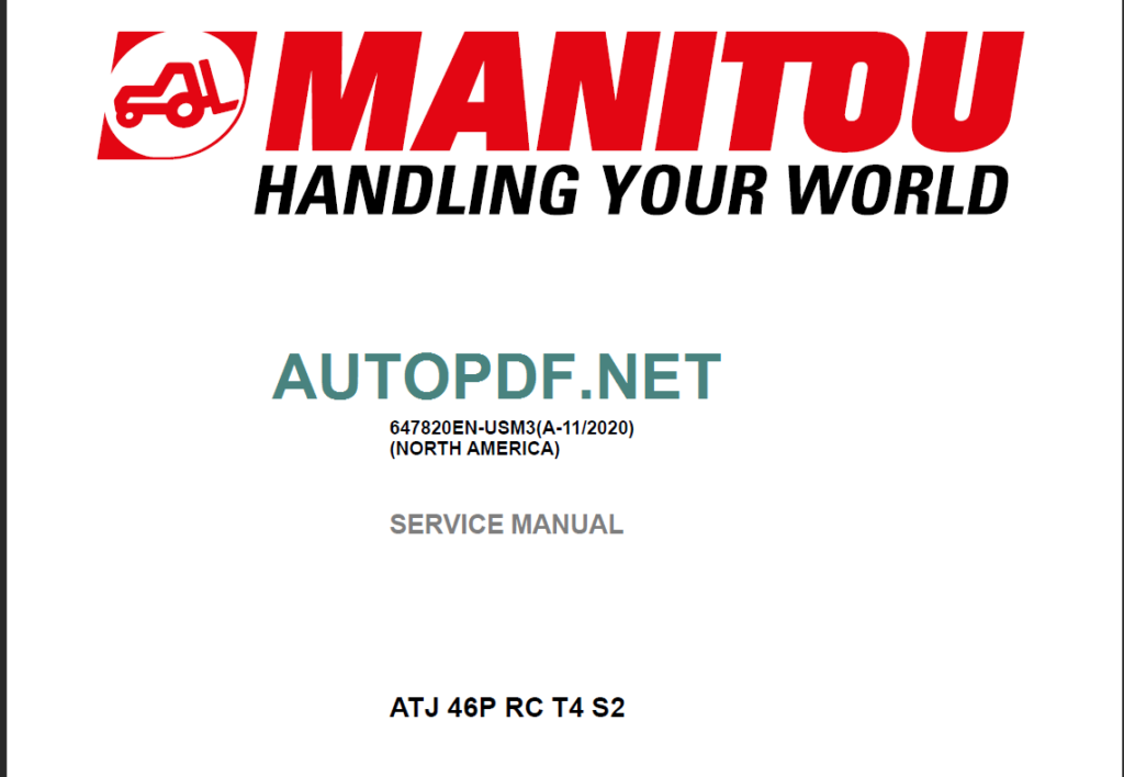 ATJ 46 PT4 S2 Service Manual