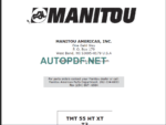 TMT 55 HT XT T3 4 WAY Parts Manual