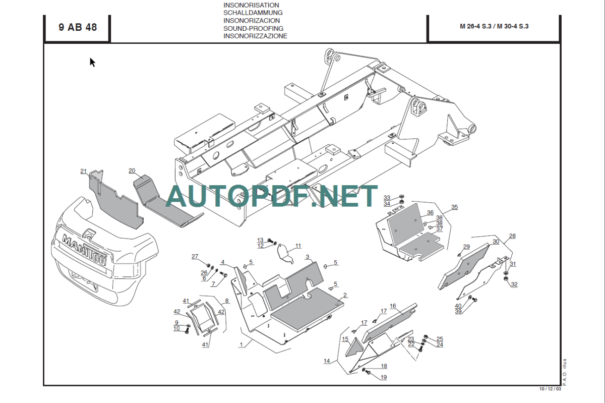 M26-4 S3-E2 PARTS CATALOGUE