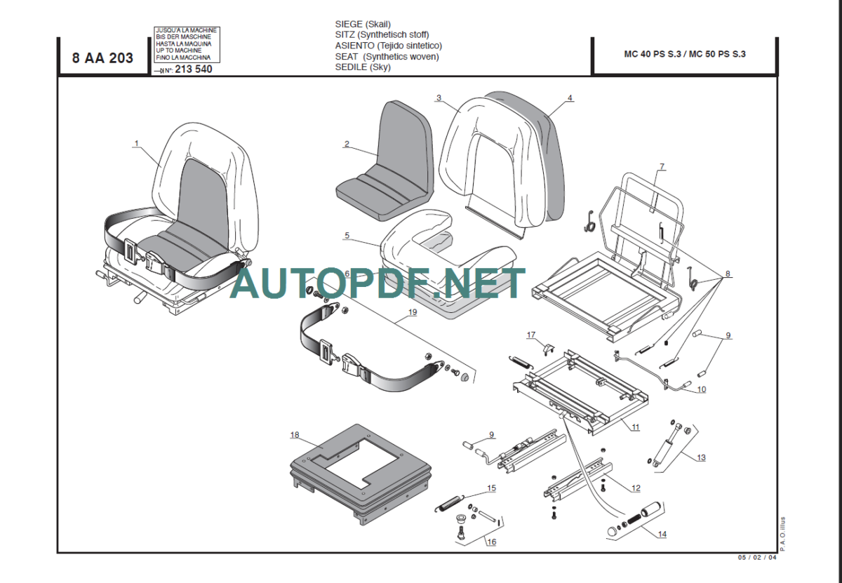 M26-2 S3-E2 PARTS CATALOGUE