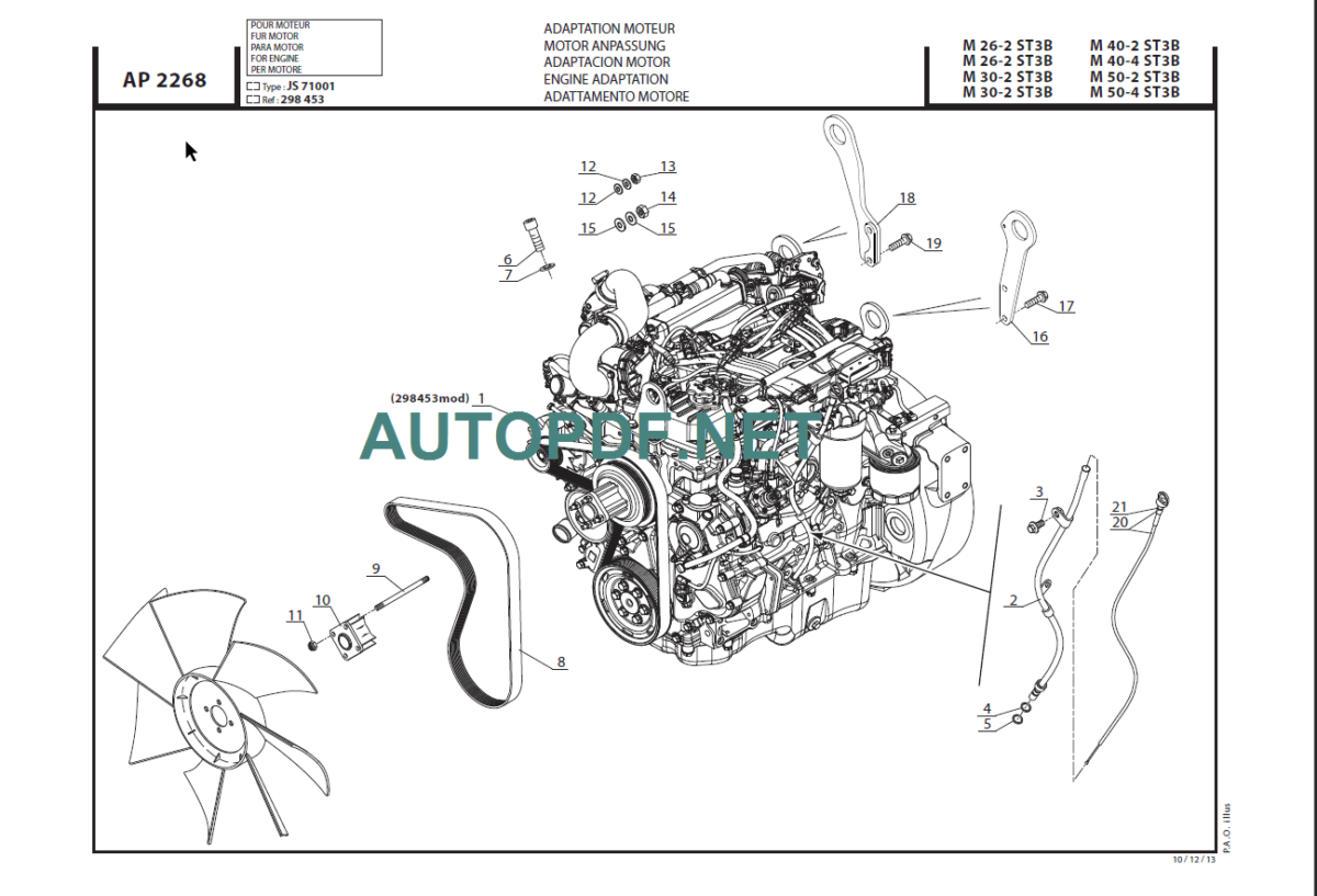 M 50-2 4 ST3B PARTS CATALOGUE