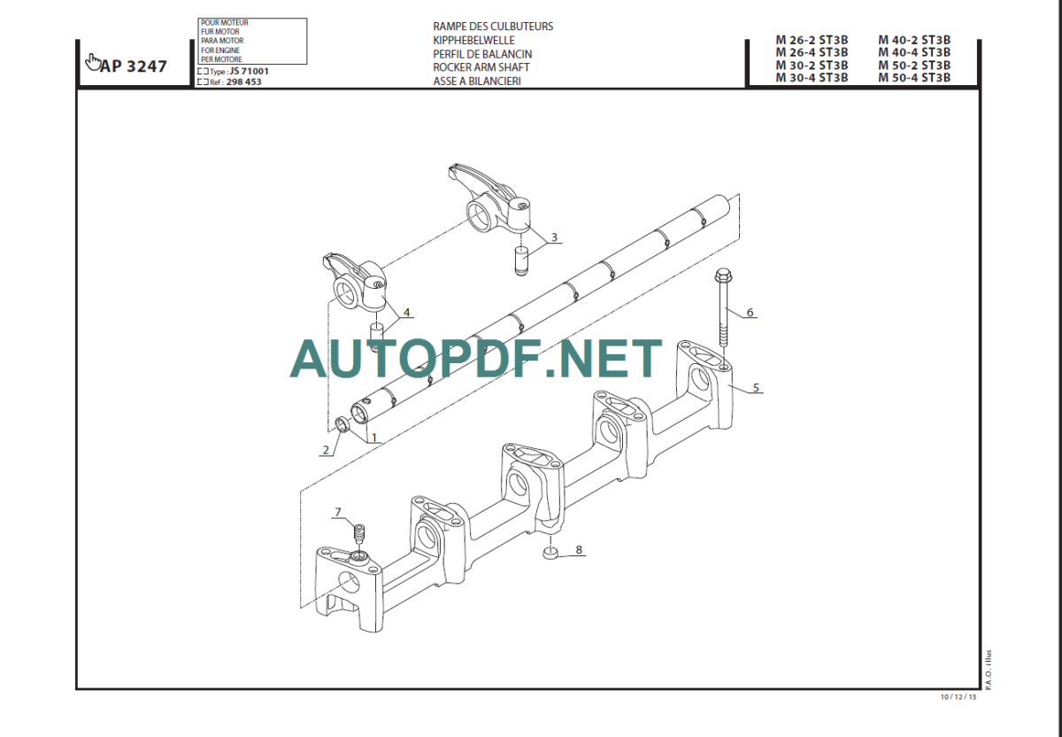 M 40-2 4 ST3B PARTS CATALOGUE