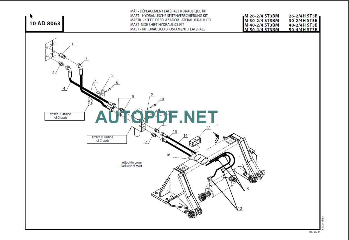 M 40-2 4 + H ST3B PARTS CATALOGUE