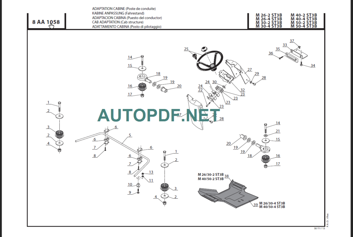 M 40-2 4 ST3B PARTS CATALOGUE