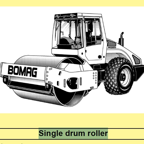 Single drum roller